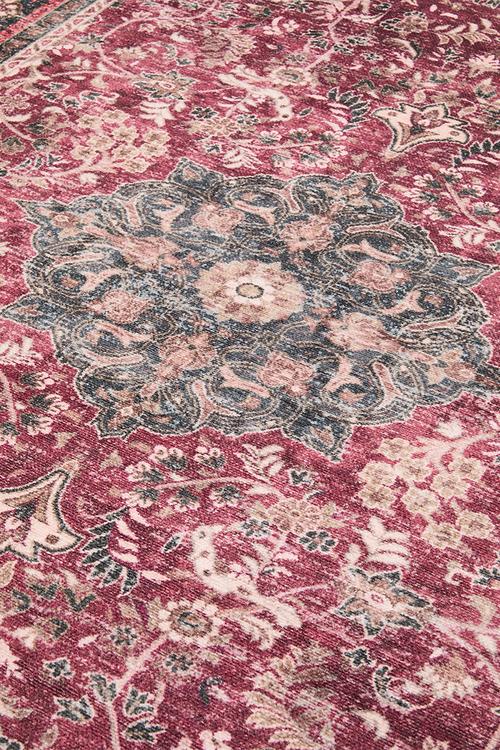 Eve Plush Woven Antique Rug Jewel