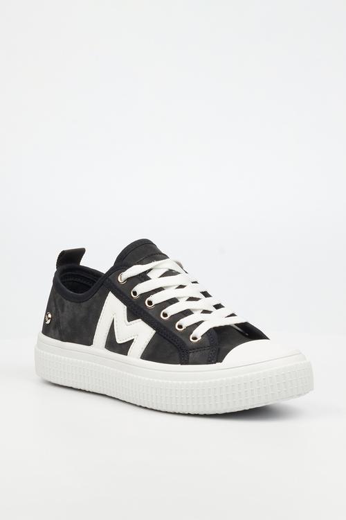 Cortado 1 toe cap sneaker - black