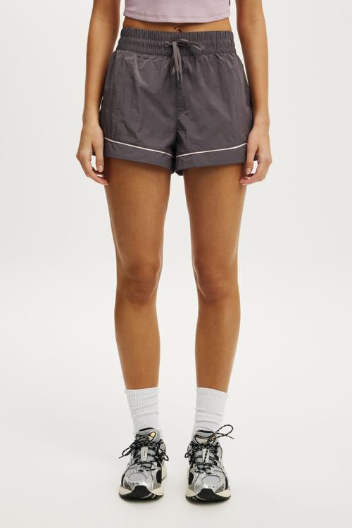 Woven Wellness Club Short - Violet Grey