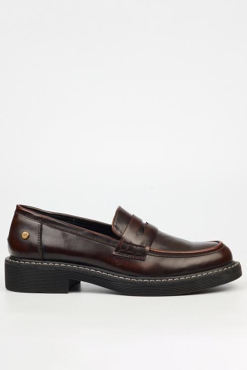 Princeton 5 penny moc derby - chocolate