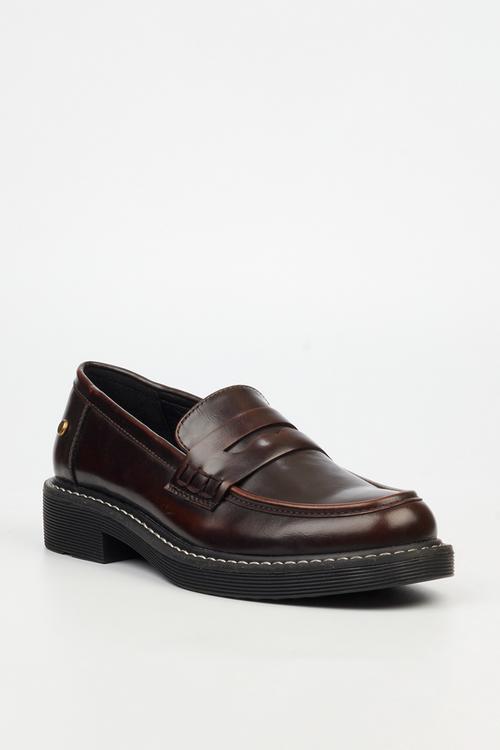 Princeton 5 penny moc derby - chocolate