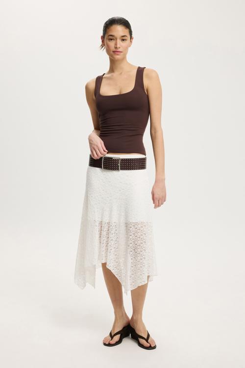 Hold me scoop tank - dark oak