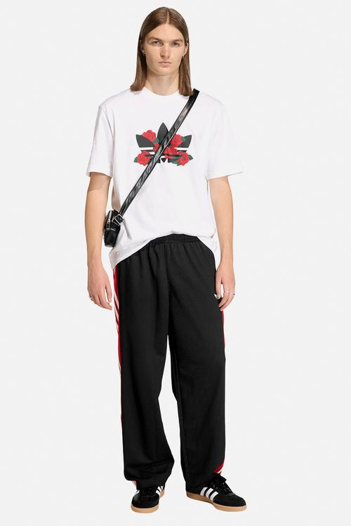 Loose Mesh Tracksuit Pant - Black