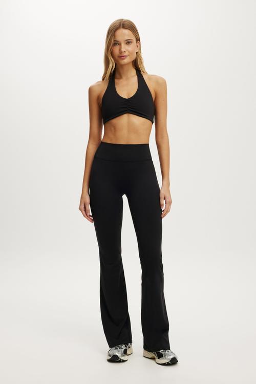 Ultra Luxe Invisble Scrunch Flare - Black