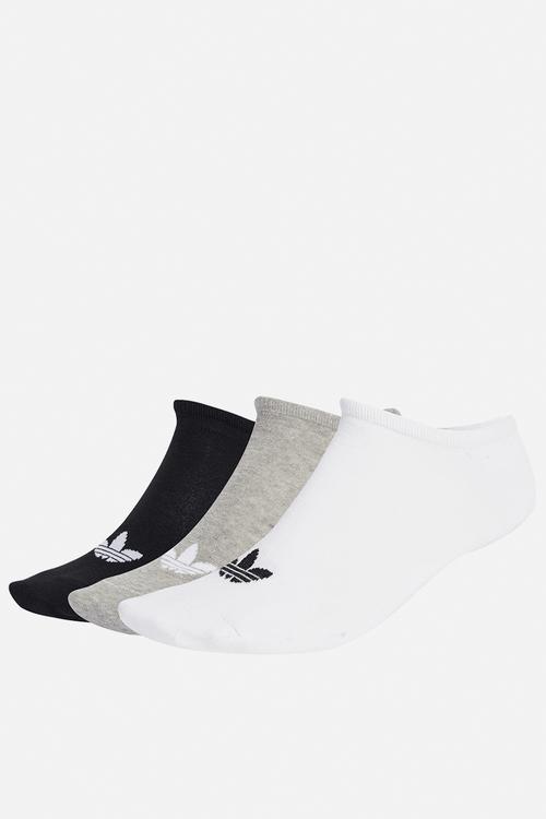LINER SOCKS 3Pk - White/medium grey heather/black