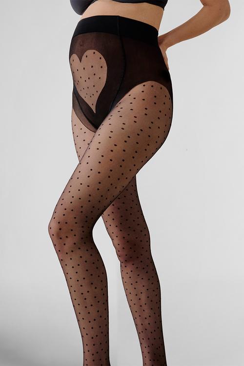 Ti maternity dots - black