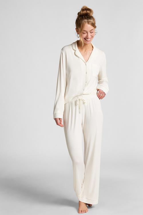 Pant jersey essential - whisper white