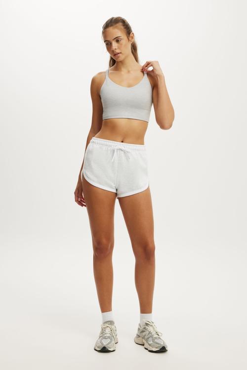Active Bonded Strappy Tank - Grey Marle