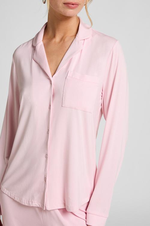 Jacket long sleeve jersey essential - pink