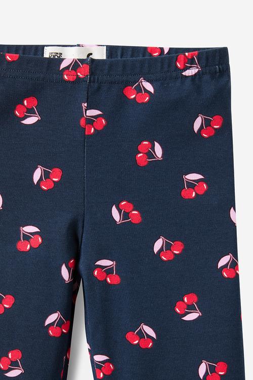 Huggie Tights - Squid Ink/Cherries