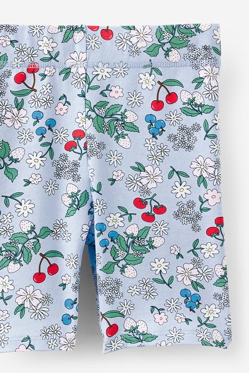 Hailey Bike Short - Dawn Blue/Floral