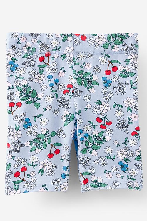 Hailey Bike Short - Dawn Blue/Floral