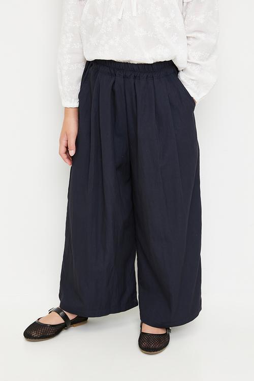 Elasticated pants - dark navy