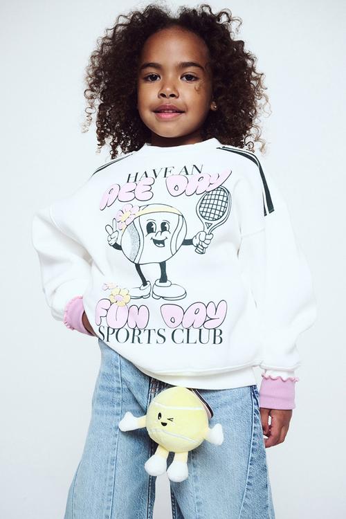 Sammy Oversized Crew - Vanilla/Ace Fun Day Club