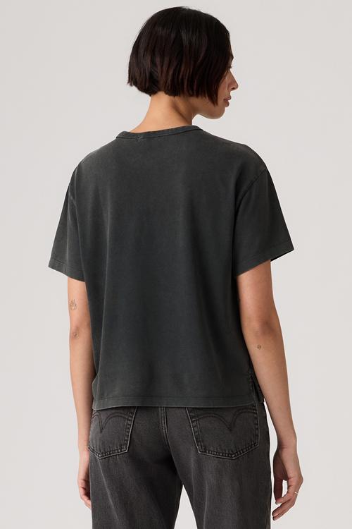 Vintage ss tee - 90s fade washed black heavyweight jersey