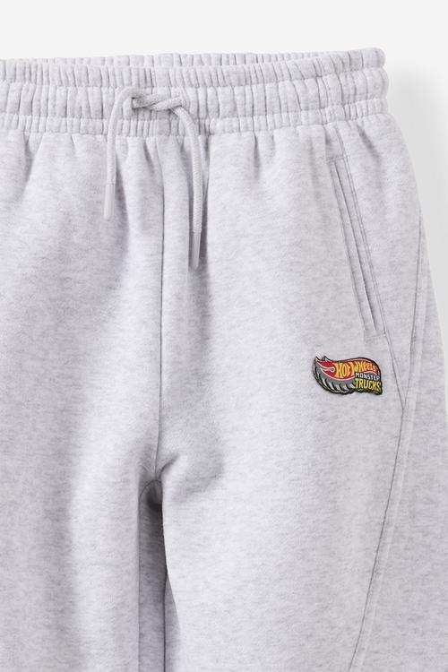 License Sammy Barrel Leg Trackpant - Lcn Mat Grey Marle/Race Ace 68