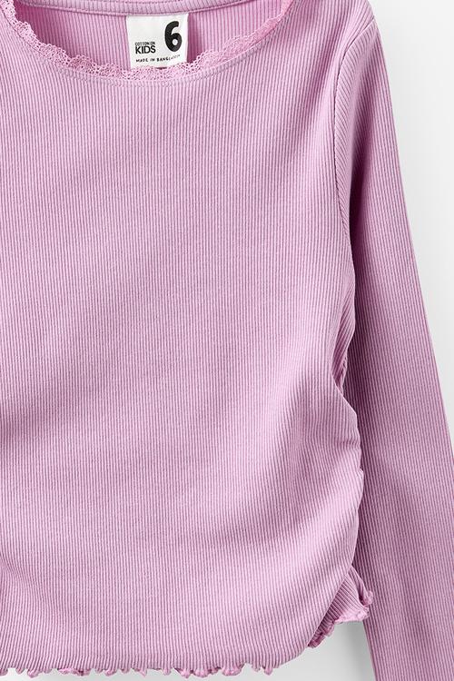 Nadia Long Sleeve Top - Chalky Mauve