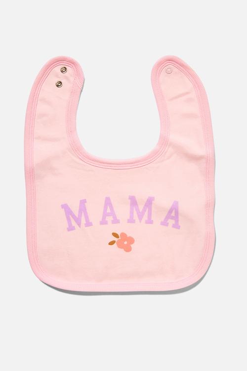 The Baby Bib - Vanilla/Sweetheart