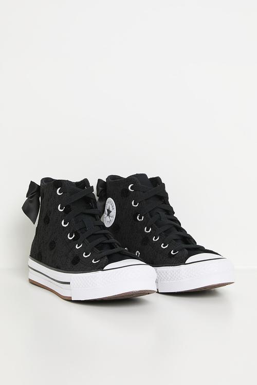 Chuck Taylor All Star Lift Bow Platform - Black/White/Black
