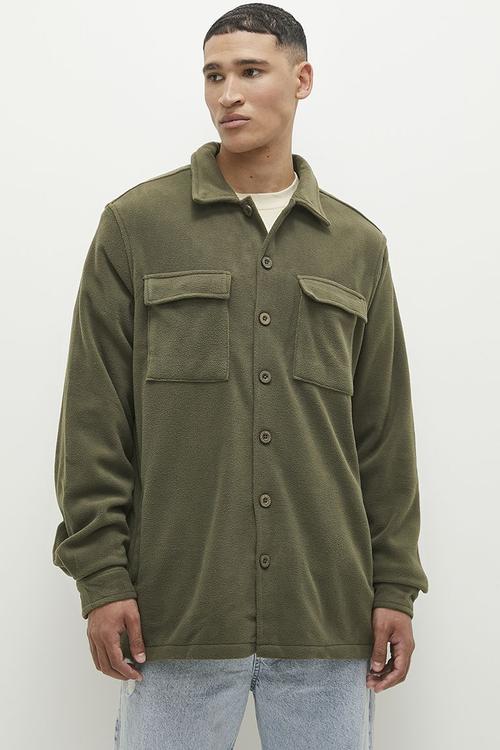 Fleece Shirt - Khaki