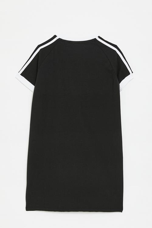 Loose t dress y s26 - black
