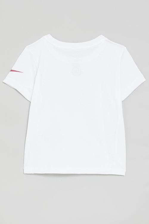 Nike swoosh on pointe graphic tee - white