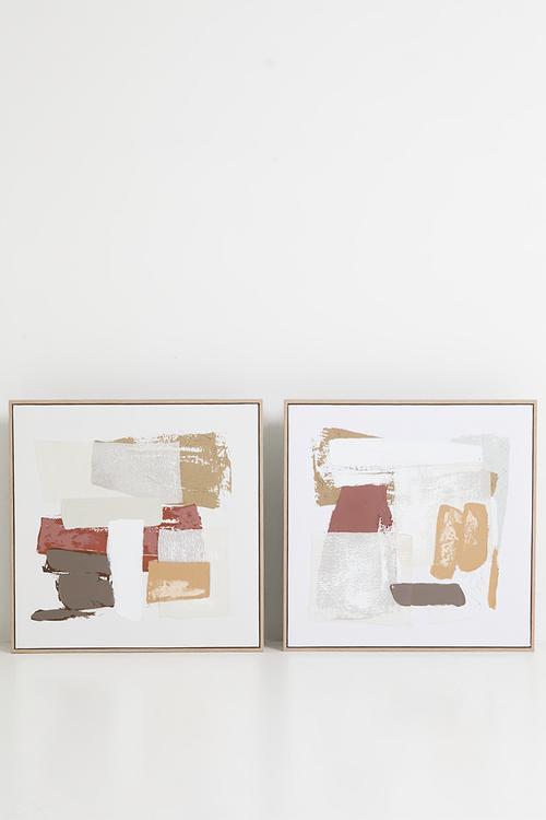 Brush and Soul set of 2 - Natural Frame