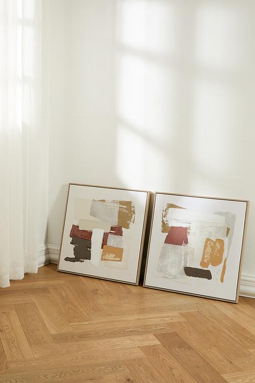 Brush and Soul set of 2 - Natural Frame