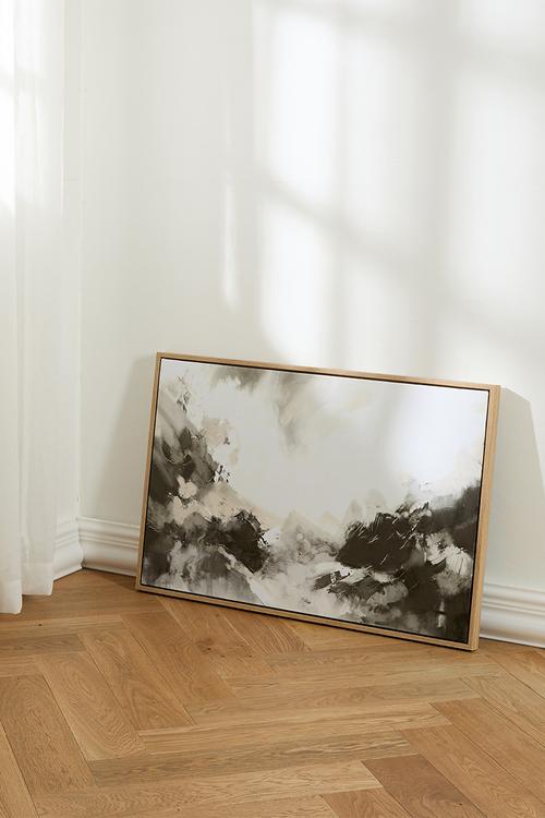 Gallery Glow Wall Art - Natural Frame