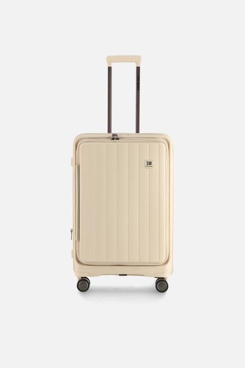 Manhattan Medium Jet Set Luggage - Cream