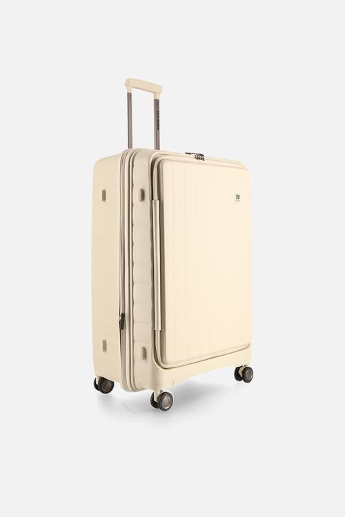 Manhattan Large Jet Set Luggage - Cream