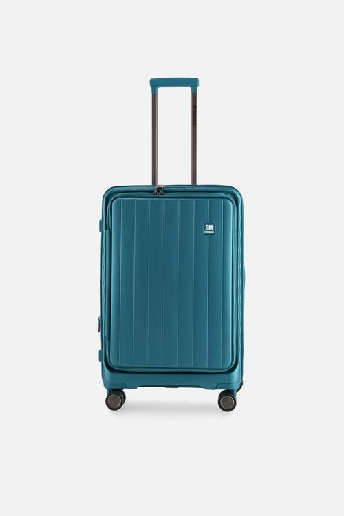 Manhattan Medium Carry On Luggage - Teal Blue