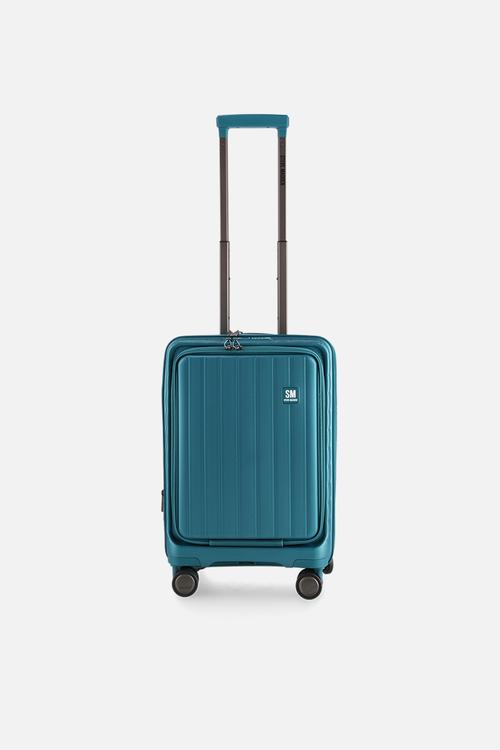 Manhattan Small Carry On Luggage - Teal Blue