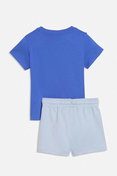 Minicats ess tee and shorts set inf - royal sapphire