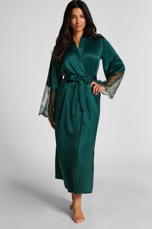Kimono satin lace - ponderosa pine