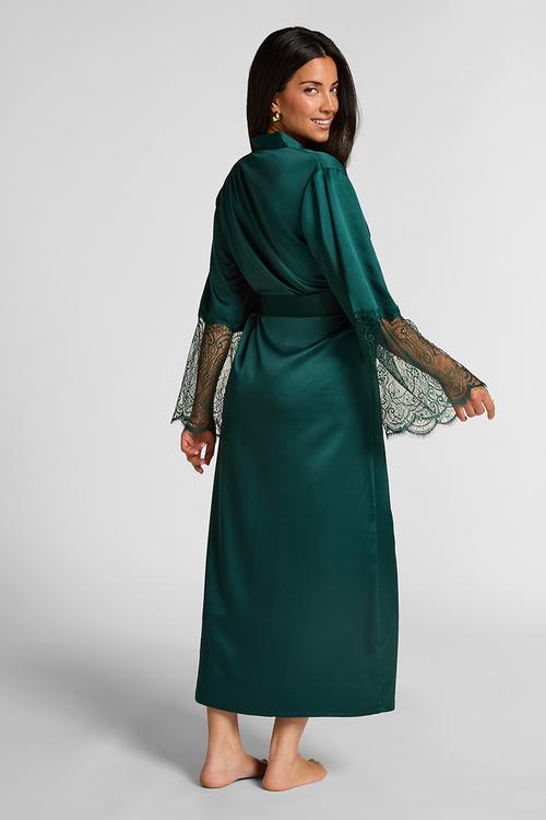 Kimono satin lace - ponderosa pine