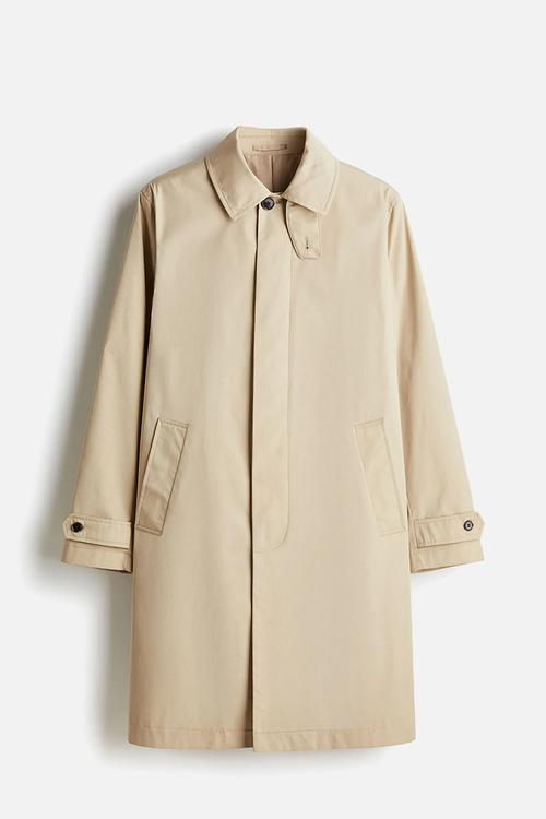 Regular fit car coat - beige