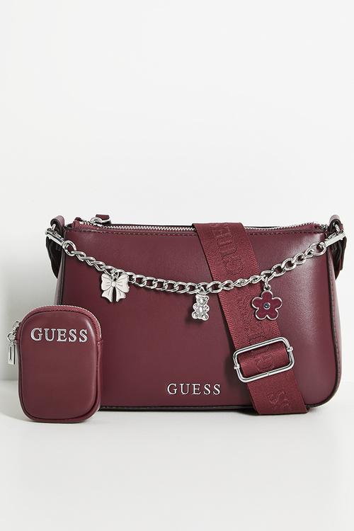 Fiora mini  crossbody bag - oxblood
