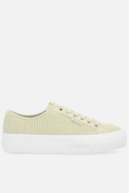 Vulc Flatf Lace Up - Green Haze