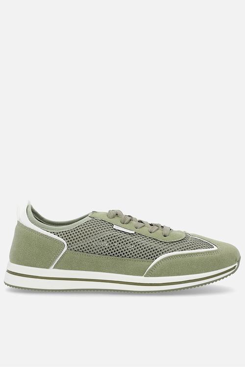 Josephine 20 sneaker - olive & white