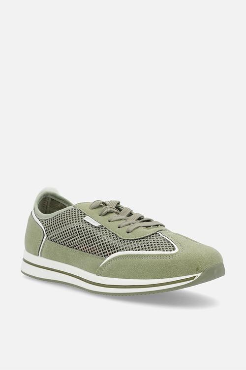 Josephine 20 sneaker - olive & white