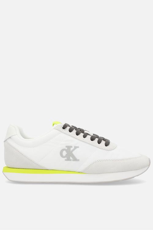 Retro Runner Lace Up - White Evening Primrose Lily White