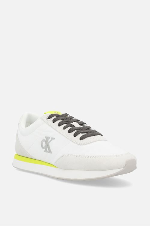 Retro Runner Lace Up - White Evening Primrose Lily White