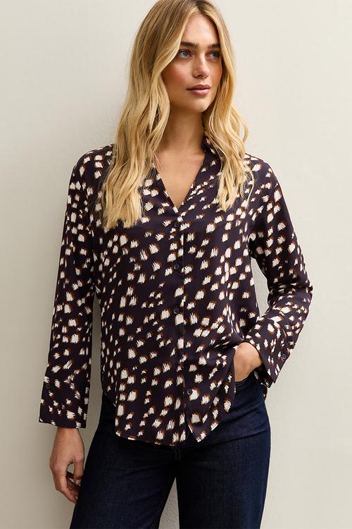 K olivia mm li colin shirt - dk red