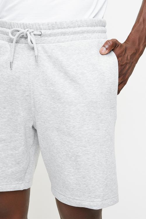 Relaxed fit shorts - grey melange