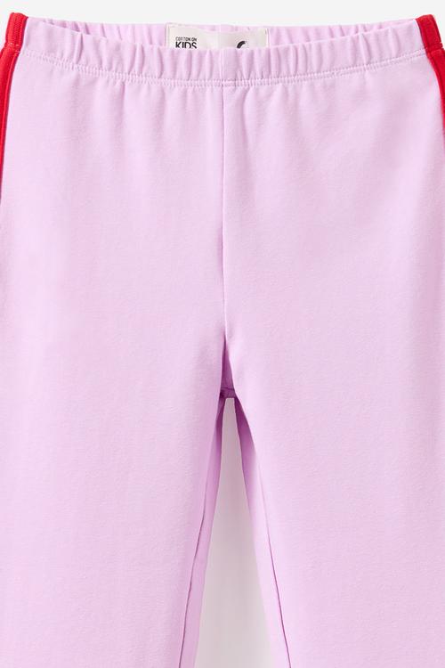 Francine Flare Pant - Pale Violet/Sports Stripe