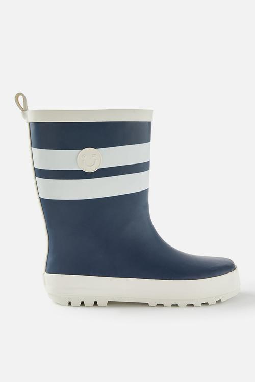 Kids rainboot - squid ink/vanilla