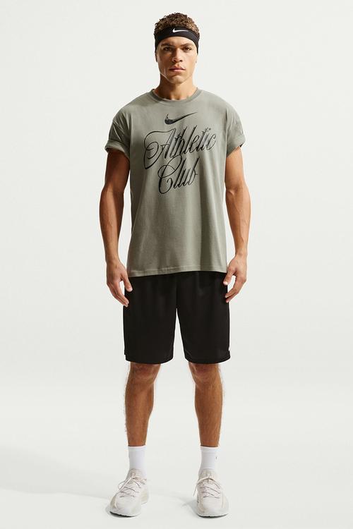 Loose Script Tee - Grey