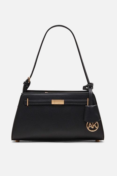 Exclusive Belted Shoulder Bag - Black