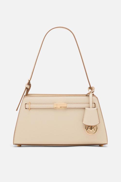 Exclusive Belted Shoulder Bag - Parchment